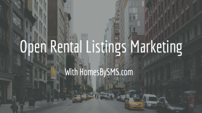 Open Rental Listings Marketing
