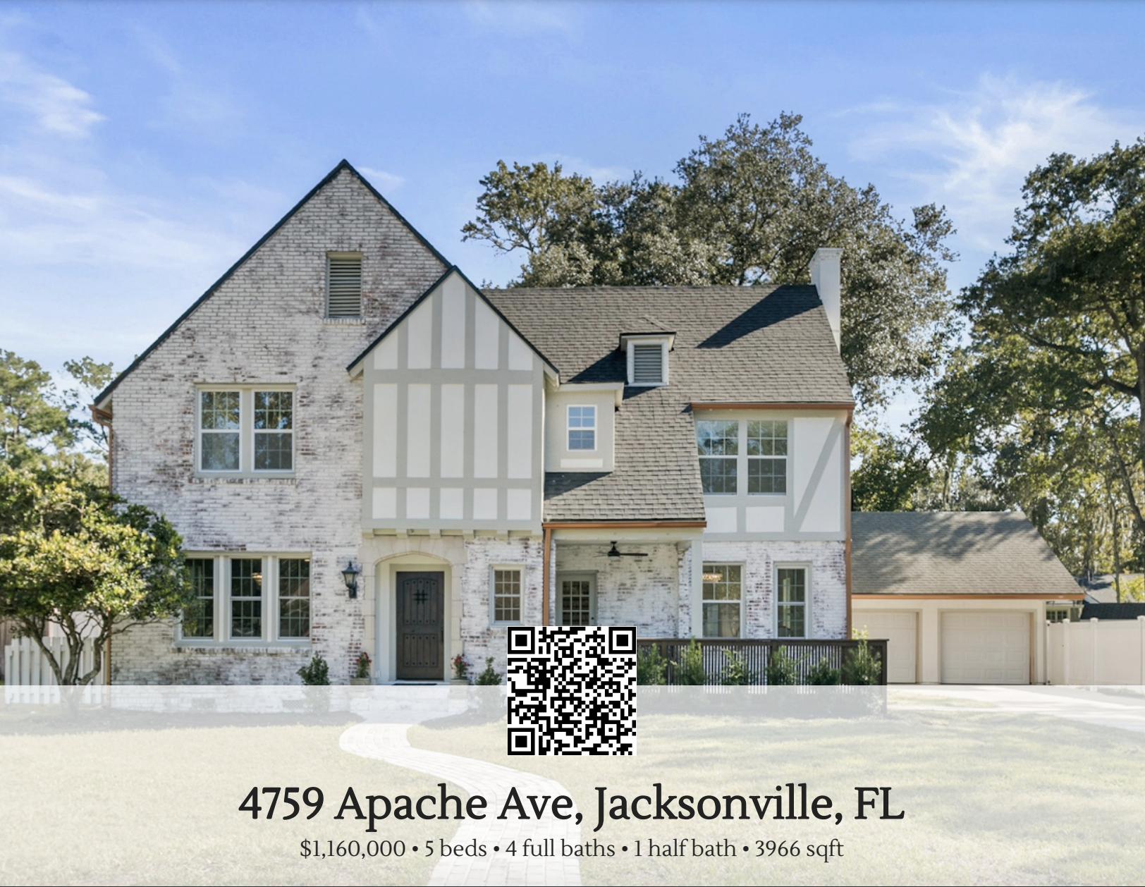 Beautiful real estate print flyers with QR codes for your listings ...