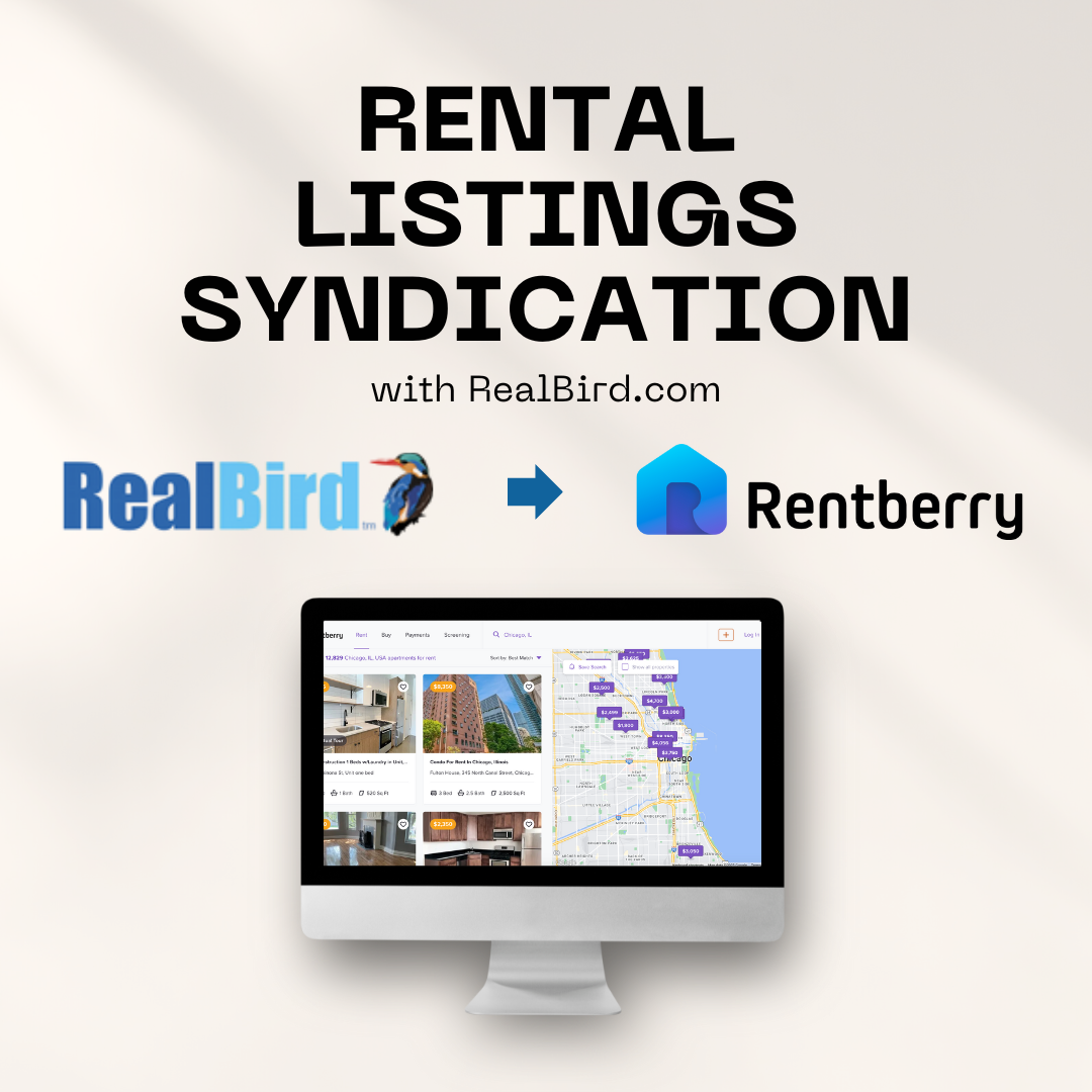 RealBird Rental Listings Syndication To Rentberry 