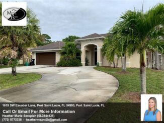 1619 SW Escobar Lane, Port Saint Lucie, FL 34953
