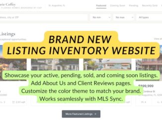 New Listing Inventory Website